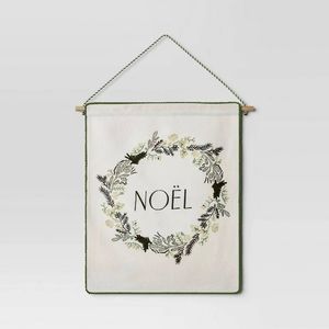 Target Threshold Noel Christmas Wall Hanging Banner New NWT